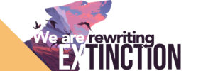 We are Rewriting Extinction - Twitter cover image